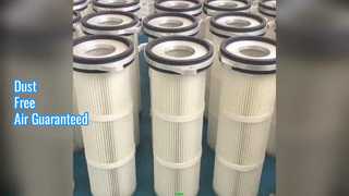 Filtro de poeira industrial com garantia de 1,5 anos