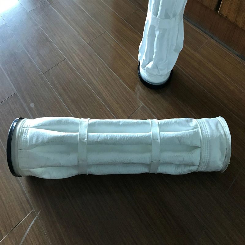 Sacos de filtro plissados 100% PTFE impermeáveis a alcalinos Resistentes ao pó sacos de filtro