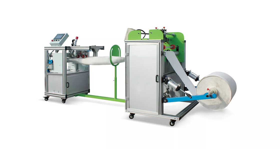 Linha de produção de soldadura a quente para equipamento de costura industrial com função de alarme de temperatura anormal